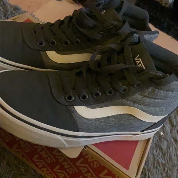 frost gray high top vans